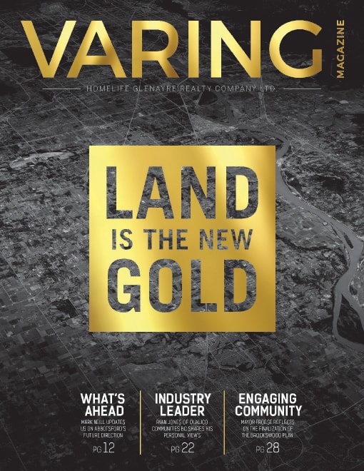 Varing Magazine 2018 cover — Land is the New Gold