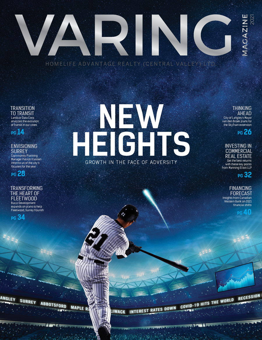 Varing Magazine 2021 cover — New Heights