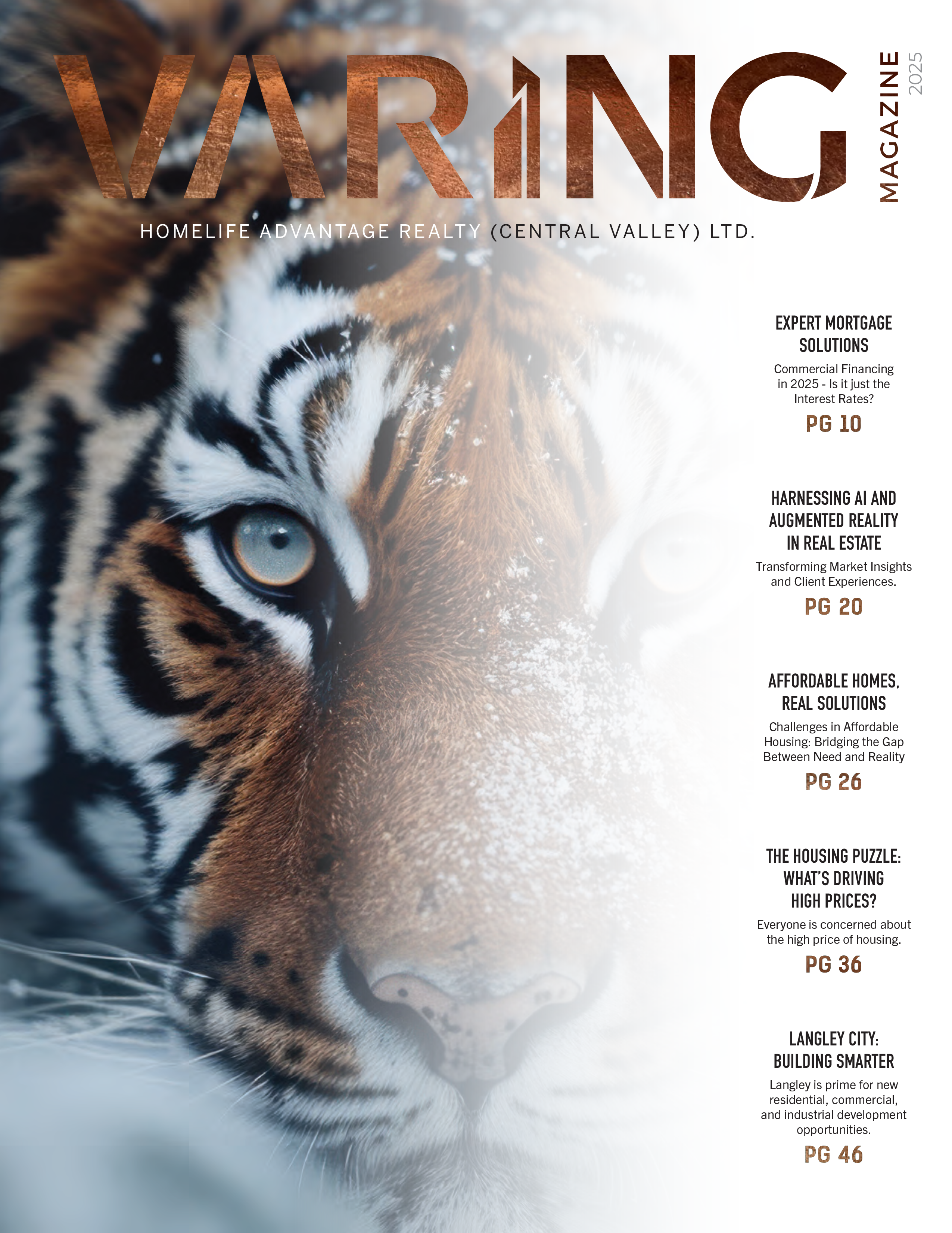 Varing Magazine 2025 cover — The Start of Something Great